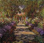 Pathway in Monet's Garden at Giverny